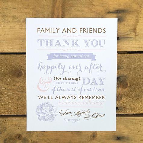 Wedding Reception Thank You Sign 8x10 | Floral Accent | Thank You for Being a Part of Our Happily Ever After Thank You For Being Part Of Our Wedding, Thank You Sign, Print Studio, Wedding Signage, Hobart, Wedding Thank You, Always Remember, Pin It, Happily Ever After