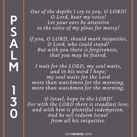 St Benedict Prayer, Psalm Of Thanksgiving, Prayer For Help, Psalm 130, Hymns Of Praise, Psalm 30, Feeling Abandoned, The Psalms, Sing To The Lord