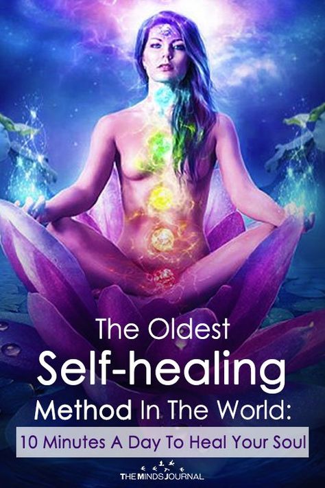 The Oldest Self-healing Method In The World: 10 Minutes A Day To Heal Your Soul Color Therapy Healing, Heal Your Soul, Simple Paintings, Divine Healing, Natural Antibiotics, Soul Healing, Mindfulness Journal, Good Mental Health, Sound Healing