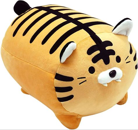 Fluffy Tiger, Tiger Plush, Brown Tiger, Cute Tigers, Kawaii Plushies, Toy Brand, Fluffy Animals, Cute Stuffed Animals, Kids Pillows