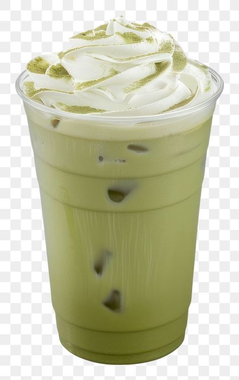 Coffee Png Aesthetic, Matcha Png, Matcha Juice, Ice Matcha Latte, Ice Matcha, Tea Png, Cafe Menu Design, Matcha Smoothie, Green Tea Cups