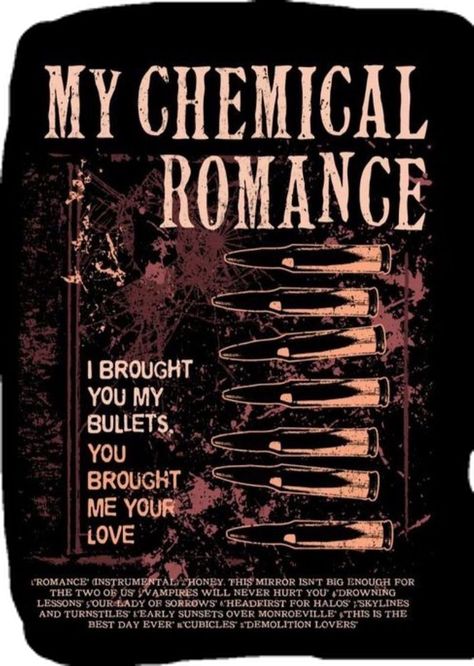 My Chemical Romance Poster, Grunge Posters, I Love Mcr, Music Poster Design, Poster Room, Rock Punk, Bedroom Posters, Vintage Poster Art, Band Posters