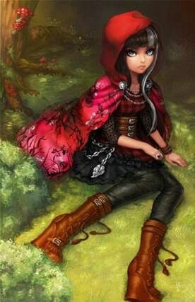 Cerise Hood Cerise Hood, Hood Ideas, Princesas Disney Anime, Ever After Dolls, Arte Monster High, Monster High Art, Galaxy Art, Ever After High, High Art