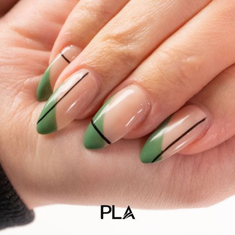 Nail Inspo Green, Classic Nail Polish, Green Items, Classic Nail, Abstract Nail, Gel Liner, Nail Art Supplies, Green Gems, Hot Nails