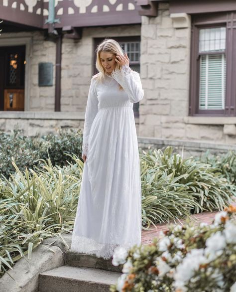 ModWhite White Jasmine Temple Dress. White Lace Maxi Dress. Perfect for church, temple, or special occasion. Always Believe Something Wonderful, Temple Dress, White Lace Maxi Dress, White Lace Maxi, Jasmine Dress, White Jasmine, Always Believe, Lace Maxi, Lace Maxi Dress