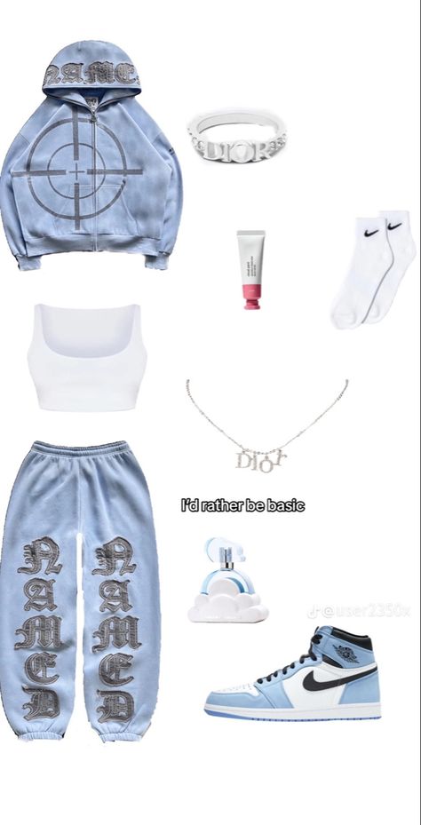 Named Collective Outfit Ideas, Blue Named Collective, Named Collective Outfit, Outfit With Shoes, Named Collective, Jordan Low, Cute Nike Outfits, Fasion Outfits, Casual Preppy Outfits