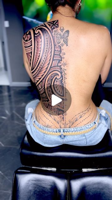 HorseInk on Instagram: "Add on back piece for Hannah. Thank you for travelling to us from Melbourne ✈️   #horseink #tattoo #ink #tattoos #inked #explore #polynesiantattoo #sydney #brisbane #tattooartist" Private Tattoos, Single Needle Tattoo, Instagram Add, Minimalist Beauty, Back Piece, Back Pieces, Tattoo Ink, Polynesian Tattoo, On Back