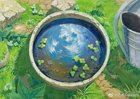 Ghibli Scenes, Notion Images, Background For Poster, Anime Houses, Ghibli Background, Green Cottagecore, Ghibli Aesthetic, Widget Board, Art Alevel