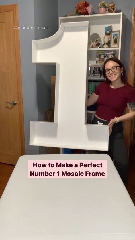 One Cardboard Number, 1 Sign Birthday Number, Number 1 Mosaic Balloons, 1 Cardboard Number, 1 Mosaic Balloon, 1 Decorations Number, 1 Diy Number, Number One Sign Birthday Diy, 1 Birthday Balloon Decoration