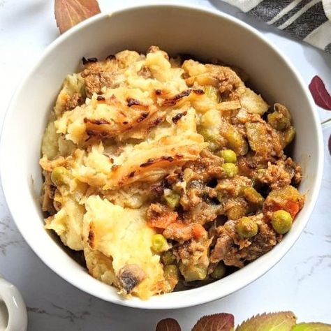 Low Sodium Shepherd's Pie - LowSoRecipes Heart Healthy Casserole Recipes Low Sodium, Low Sodium Shepherds Pie Recipe, Low Sodium Hamburger Recipes, Low Carb Low Sodium Recipes, No Sodium Recipes, Low Sodium Meal Prep, Low Sodium Casseroles, Low Sodium Lunch Ideas, Low Sodium Meals Easy