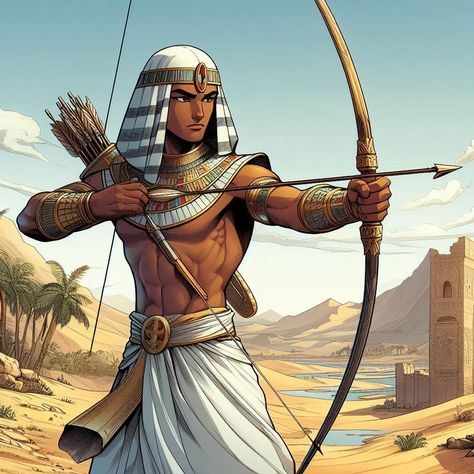 Egyptian Men Aesthetic, Egyptian Warrior Art, Egypt Warrior, Egyptian Armor, Egyptian Soldier, Egypt Army, Sun Eater, Egyptian Artwork, Age Of Mythology