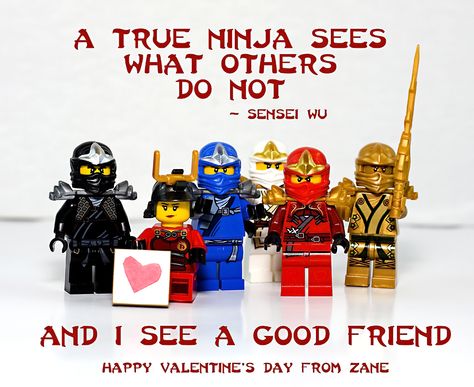 Lego Ninjago Valentine (homemade) Ninjago Valentines, Valentines Inspiration, Valentines School, Valentine Fun, Holiday Prints, Lego Ninjago, Video Games Artwork, Video Game Covers, Happy Valentines Day