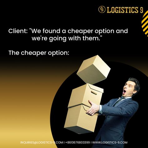 Quality > Price #logistics9 #logisticsfacts #logisticsservices #procurement #shippingsolutions #logisticsguide #logisticsmanagement #globalsourcing #logisticssolutions #yiwuagent #yiwusourcing #logisticsmemes #funnylogistics Logistics Management, Content Ideas, Lego, Humor, Memes, Funny, Quick Saves, Humour