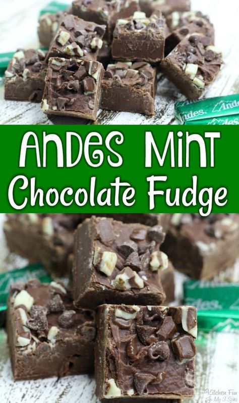 Mint Chocolate Fudge Recipe, Sweetened Condensed Milk Fudge, Chocolate Mint Fudge, Mint Fudge Recipe, Condensed Milk Fudge, Mint Chocolate Fudge, Peppermint Fudge Recipe, Mint Food, Andes Chocolate