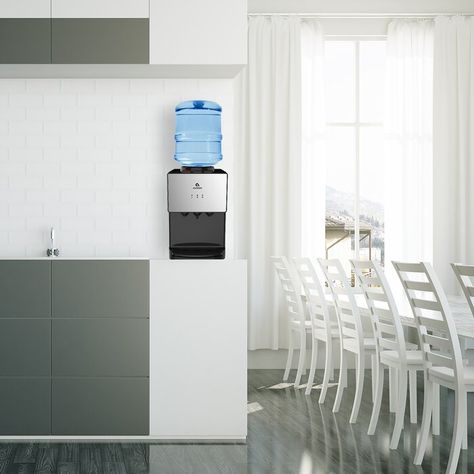 Avalon Countertop Hot, Cold, and Room Temperature Electric Water Cooler & Reviews | Wayfair.ca Steel Water Tanks, Gallon Water Bottle, Water Coolers, Water Faucet, Water Dispenser, Water Cooler, Child Safety, Steel Water, Water Tank