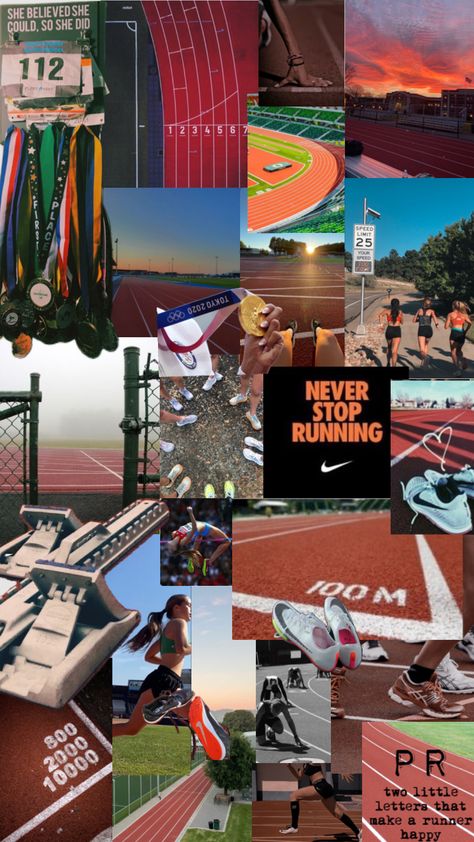 Created by sarahagg04 on Shuffles Athletic Motivation, Athletic Wallpaper, Track Bag, Track And Field Sports, Track Quotes, Running Posters, Athletics Track, Track Pictures, Motivation Sport