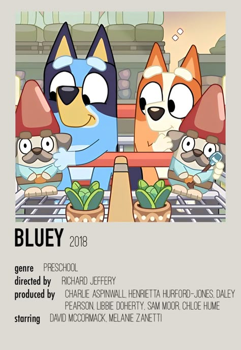 Bluey Posters, Bluey Poster, Bea Core, Cartoons Poster, Dead Fish, Decor Posters, Polaroid Poster, Dorm Posters, Cartoon Posters