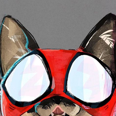 Cat Spidersona, Spider Cat Drawing, Spider Man Cat, Cat Spiderman, Spider Cat, Cat Spider, Men With Cats, Spiderman Mask, Artsy Illustration