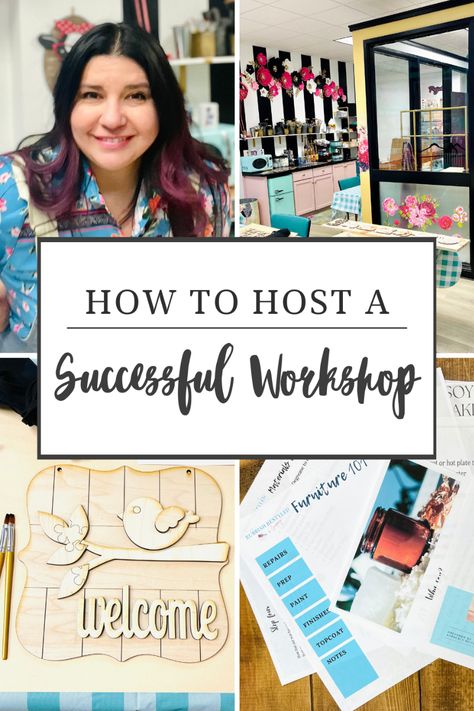 Hosting A Workshop, Art And Craft Workshop Ideas, Workshop Event Ideas, Workshop Ideas For Women, Craft Workshop Ideas, Creative Workshop Ideas, Art Workshop Ideas, Hosting Workshops, Workshop Business