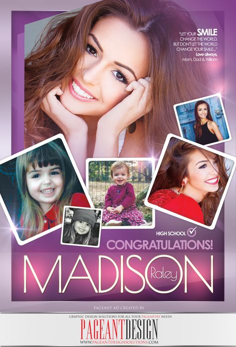 #‎AWESOMEpageantAD‬ designed for Madison Raley | GET IN TOUCH if you need an awesome-looking, professionally-designed ad page! | ‪#‎PageantDesign‬ Graphic design solutions for all your pageantry needs! | For samples, check out: www.pageantdesign... and like us on facebook: www.facebook.com/... | ALL STATES, ALL AGES, ALL PAGEANTS SYSTEMS WELCOME! ‪#‎PageantAds‬ ‪#‎AWESOMEpageantADS‬ Pageant Ad Page, Scrapbook Themes, Winter Wonderland Theme, Like U, Page Template, Designs Ideas, Ad Design, Design Solutions, Change The World