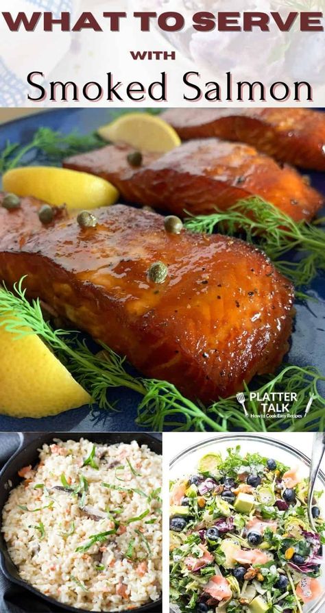 Smoked Salmon Ideas, Recipes Using Smoked Salmon, Salmon Filet Recipe, Smoked Salmon Recipes Appetizers, Salmon Sides, Salmon Ideas, Smoked Salmon Platter, Salmon Appetizer Recipes, Salmon Fillet Recipes