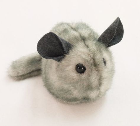 Chinchilla Plush, Chinchilla Diy, Chinchilla Toys, Neat Crafts, Diy Plush, Pet Rodents, Care Bears Cousins, Chinchilla Fur, Charlie Bears