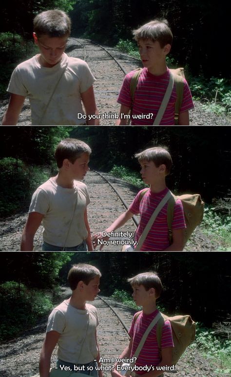 Stand By Me (1986) Stand By Me Movie Quotes, Stand By Me Movie Aesthetic, Teddy From Stand By Me, Stand By Me Wallpaper Iphone, Stand By Me Edits, Stand By Me Aesthetic, Stand By Me Poster, Stand By Me Movie, Stand By Me Film