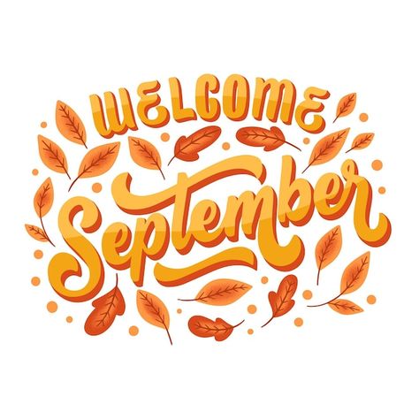 September Typography, September Lettering, September Hello, September Pictures, Sweet September, Welcome September, Hello September, Hello October, Tumblr Image