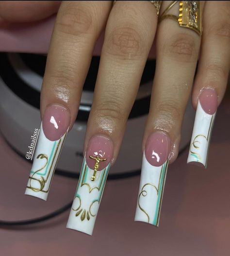 Lowrider Nails, Acrylic Nail Designs Classy, Horror Nails, Hard Nails, Drip Nails, Gel Nails Diy, Baby Nails, Dope Nail Designs, Simple Acrylic Nails