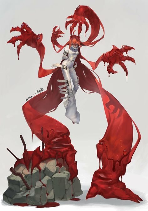 ArtStation - Blood Witch, Na ri Shin Blood Witch, Character Design Cartoon, Monster Concept Art, 캐릭터 드로잉, Monster Design, Creature Concept Art, 판타지 아트, Creature Concept, Monster Art