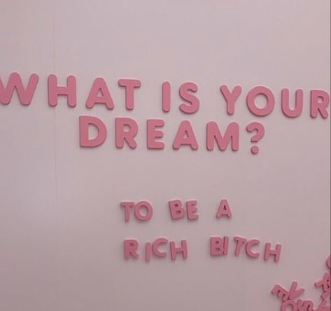 Dream Big, Follow Me, Quotes, Wall, Pink