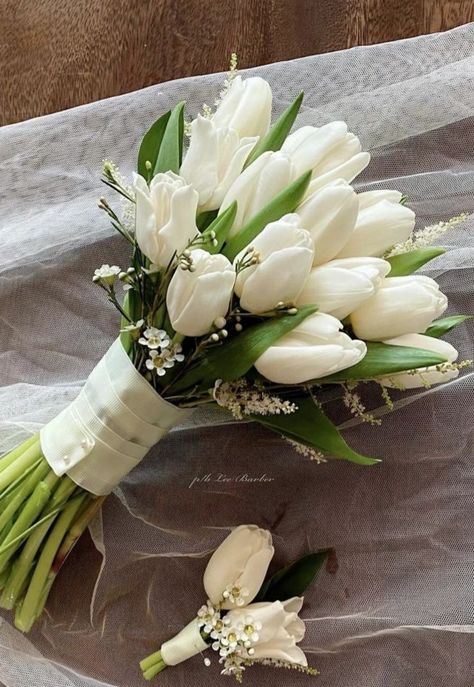 Tulips Wedding Bouquet, Tulip Bridal Bouquet, Tulips Wedding, Tulip Wedding, Future Wedding Plans, Wedding Plans, My Flower, Wedding Bouquet, Maid Of Honor