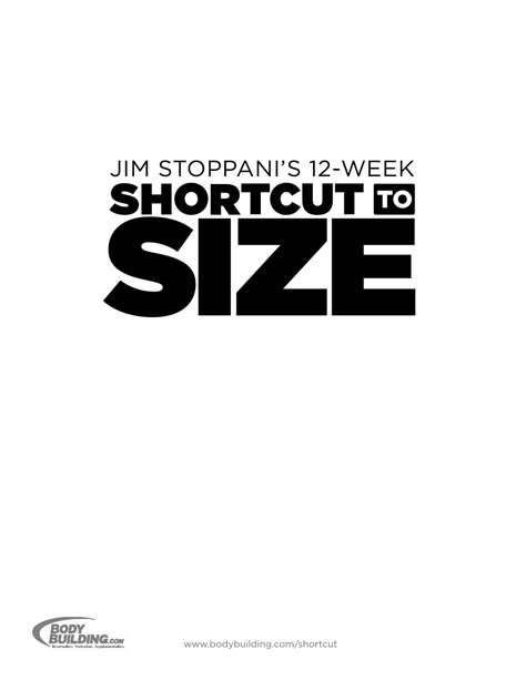 Issuu is a digital publishing platform that makes it simple to publish magazines, catalogs, newspapers, books, and more online. Easily share your publications and get them in front of Issuu’s millions of monthly readers. Title: Shortcut To Size, Author: Shai Samsuri, Name: Shortcut To Size, Length: 15 pages, Page: 1, Published: 2014-07-24 Shortcut To Size, Mens 12 Week Workout Plan, Jim Stoppani Shortcut To Shred, Jim Stoppani Workouts, Shortcut To Shred, Intermediate Workout, 12 Week Workout Plan, Mass Workout, Bodybuilding Routines