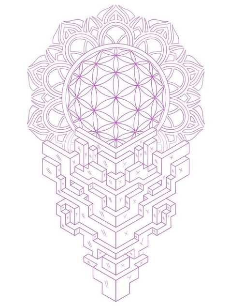 Sacred Geometry Stencil, Geometric Tattoo Stencil, Geometric Tattoo Sleeve Designs, Dr Woo, Geometric Mandala Tattoo, Geometric Sleeve Tattoo, Sacred Geometry Patterns, Dot Tattoos, Sacred Geometry Tattoo