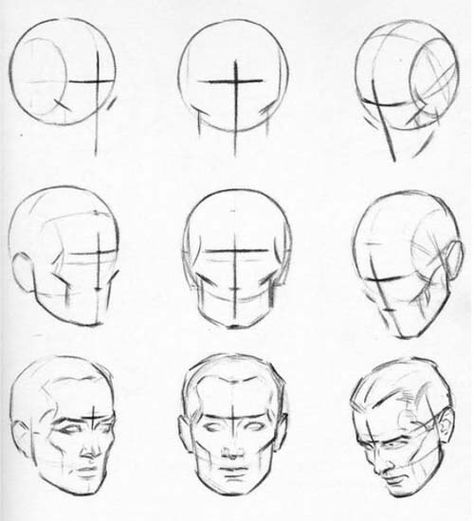 anatomical drawings of heads | Patrick’s Free Art Course – Lesson 04 Anatomy – Exercise H Head Anatomy, Drawing Hands, Drawing Tutorial Face, 얼굴 드로잉, Drawing Heads, Human Anatomy Drawing, 얼굴 그리기, Human Figure Drawing, Anatomy Sketches