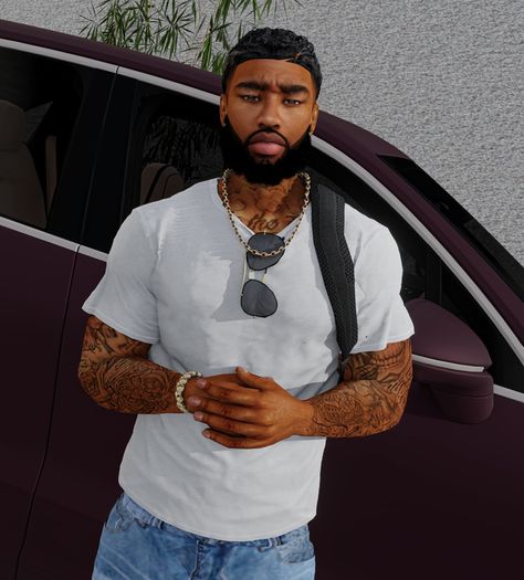 Sim Download: Mehki Barclay | Afrosimtric Sims on Patreon Sims 4 Cc Men Designer Clothing, Males Cc Sims 4, Sims 4 Men Hair Black, Sims 4 Urban Men Clothing, Sims 4 Cc Male Bread, Sims 4 Black Cc Hair Male, Sims 4 Cc Free Downloads Skin, Sims 4 Jayda Wayda, Sims 4 Cc Black Male Hair Free