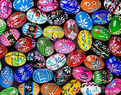 Painted Easter Eggs - Download From Over 56 Million High Quality Stock Photos, Images, Vectors. Sign up for FREE today. Image: 3512765 Polish Easter Traditions, Diy Osterschmuck, Polish Easter, Easter Photography, Scrapbook Journaling, Sewing Materials, 2k Wallpaper, Painted Eggs, Easter Backgrounds