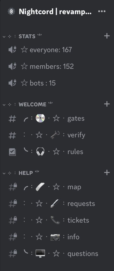 Discord Server Theme Ideas, Aesthetic Discord Server Layout, Space Themed Discord Server, Discord Channel Layouts, Discord Server Themes Dark, Discord Channel Ideas, Discord Welcome Banner, Discord Server Rules Banner, Discord Server Layout