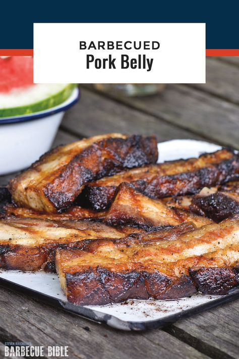 Pork Belly Recipes Crispy, Pork Belly Strips, Pork Belly Slices, Barbecue Sauce Recipes, Pork Belly Recipes, Pellet Grill Recipes, Barbecue Restaurant, Barbecue Pork, Pork Meat