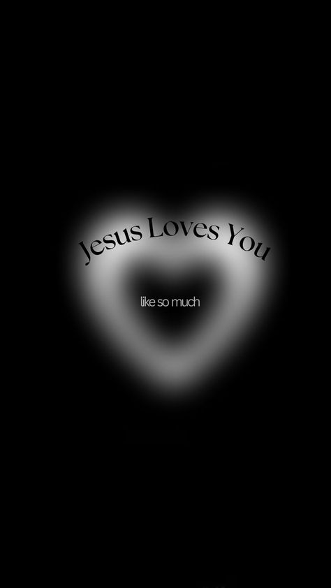 Christian Black Wallpaper Aesthetic, God Loves You Wallpaper, Cute Jesus Wallpaper Iphone Wallpapers, Black And White Jesus Wallpaper, Aesthetic Christian Wallpaper Black, I Love Jesus Wallpaper, Jesus Wallpaper Black, Jesus Wallpaper Aesthetic Black, Jesus Loves You Wallpaper