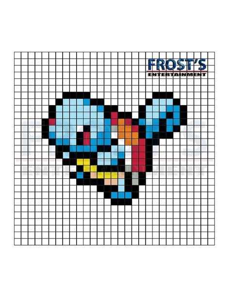 Pokémon: Perler Bead Squirtle Pattern Squirtle Perler Bead Pattern, Small Pokemon Perler Bead Patterns, Squirtle Perler, Zubat Pokemon, Small Pokemon, Hama Beads Pokemon, Pokemon Blanket, Pokemon Pixel, Pokemon Cross Stitch