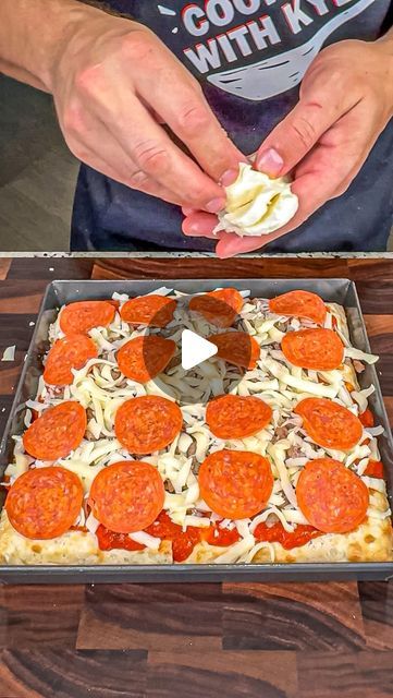 Food Dudes on Instagram: "Hot Pocket Stuffed Crust Pizza #easyrecipe #cooking #pizza Recipe by @thejoshelkin" Hot Pocket Stuffed Crust Pizza, Hot Pocket Pizza, Can Pizza Dough Recipes Ideas, Pizza Hut Stuffed Crust Recipe, Dinner Reciepes, Food Dudes, Hot Pocket Recipes, Stuffed Crust Pizza, Pizza Subs