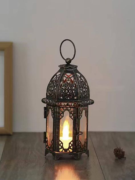 1pc Iron Candle Stand, Vintage Lantern Design Candle Holder For HomeI discovered amazing products on SHEIN.com, come check them out! Filipino Interior, Gothic Wedding Theme, Plan Wedding, Cd Crafts, Vintage Lanterns, Lantern Design, Seating Plan Wedding, Iron Candle, Seating Plan