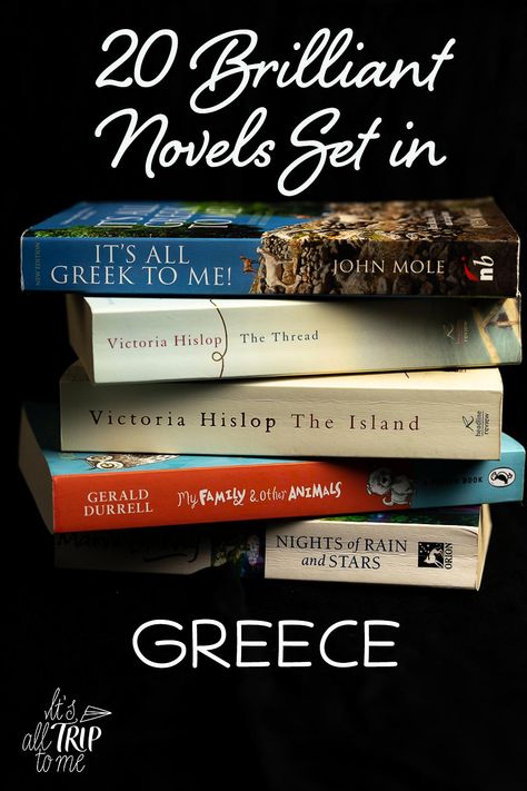 Planning to visit Greece? There’s no better way to prepare for all the goodness that awaits than read some of the most amazing novels set in Greece! Click through to check out some of our favourite novels to read. Our list of travel novels and inspirational travel books to read is all you need to fuel your wanderlust until you visit every Greek destination on your bucket lists. Find out the best books set in Greece now! Books About Greece, Trip To Greece, Visit Greece, Book Wishlist, Big Books, Beach Books, 100 Books To Read, Travel Books, Novels To Read