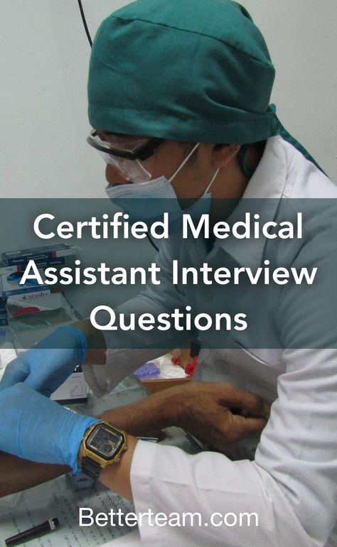 Top 5 Certified Medical Assistant interview questions with detailed tips for both hiring managers and candidates. Medical Assistant Interview Questions, Medical Assistant Job Description, Medical Administrative Assistant, Medical Receptionist, Receptionist Jobs, Certified Medical Assistant, Job Description Template, Medical Questions, Medical School Essentials