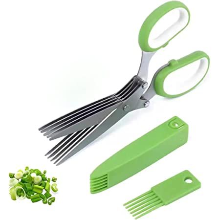 Herb Scissors, Quirky Kitchen, Onion Salad, Kitchen Herbs, Kitchen Shears, Smart Kitchen, Cool Kitchen Gadgets, Kitchen Scissors, Kitchen Tool