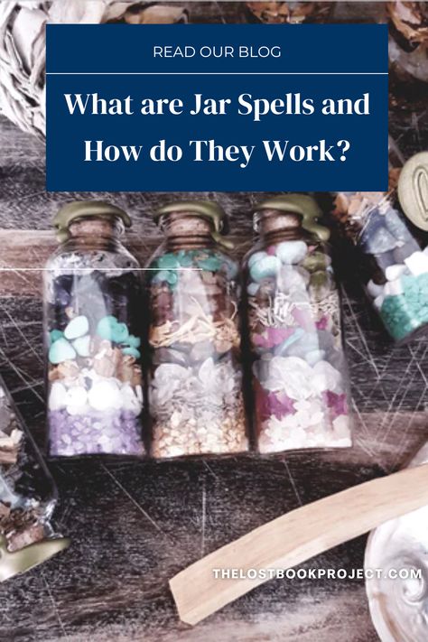 https://www.thelostbookproject.com/blogs/news/what-are-jar-spells-and-how-do-they-work Spell Jars For Luck, Spell Jar For Fertility, Jar Spells For Beginners, Spell Jars Witchcraft, European Witchcraft, Spiritual Books To Read, Hocus Pocus Book Of Spells, Mini Spell Jars, Bottle Spells