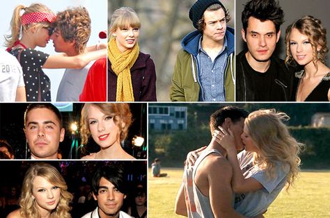 Taylor Swift's Boyfriend Timeline: 10 Relationships & Their Songs. Don't know whether I should be confused, angry, or laughing at the inaccuracies! Taylor Swift Dating Timeline, Taylor Swift Dating, Taylor Swift Ex Boyfriends, Taylor Swift Kiss, Taylor Swift Ex, Taylor Swift Boyfriends, Matthew Hussey, Taylor Boyfriend, Country Pop