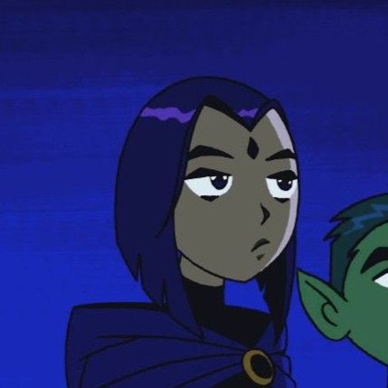 Raven And Beast Boy, Beast Boy And Raven, Teen Titans Raven, Titans Raven, Titans Tv Series, Sun Projects, Best Friend Match, Teen Titan, Dc Icons