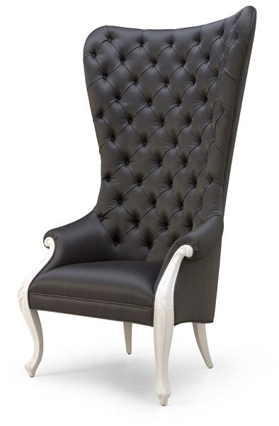 Champs-Élysées - Tall and handsome, this high back chair is fabulous as an imposing dining chair or magnificent as an occasional ... Christopher Guy Furniture, Christopher Guy, Unique Chair, High Back Chairs, Beautiful Chair, Wing Chair, Leather Armchair, Classic Furniture, Beautiful Furniture